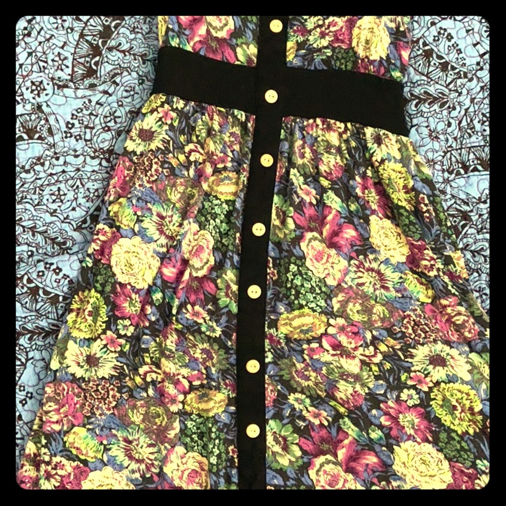 Floral print dress